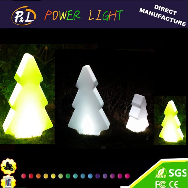 Quality Christmas Decoration Plastic Color Changing Illumianted LED Christmas Tree for sale
