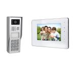 Home 2 Wire Video Doorbell Intercom PIR Motion Detection Fingerprint Access