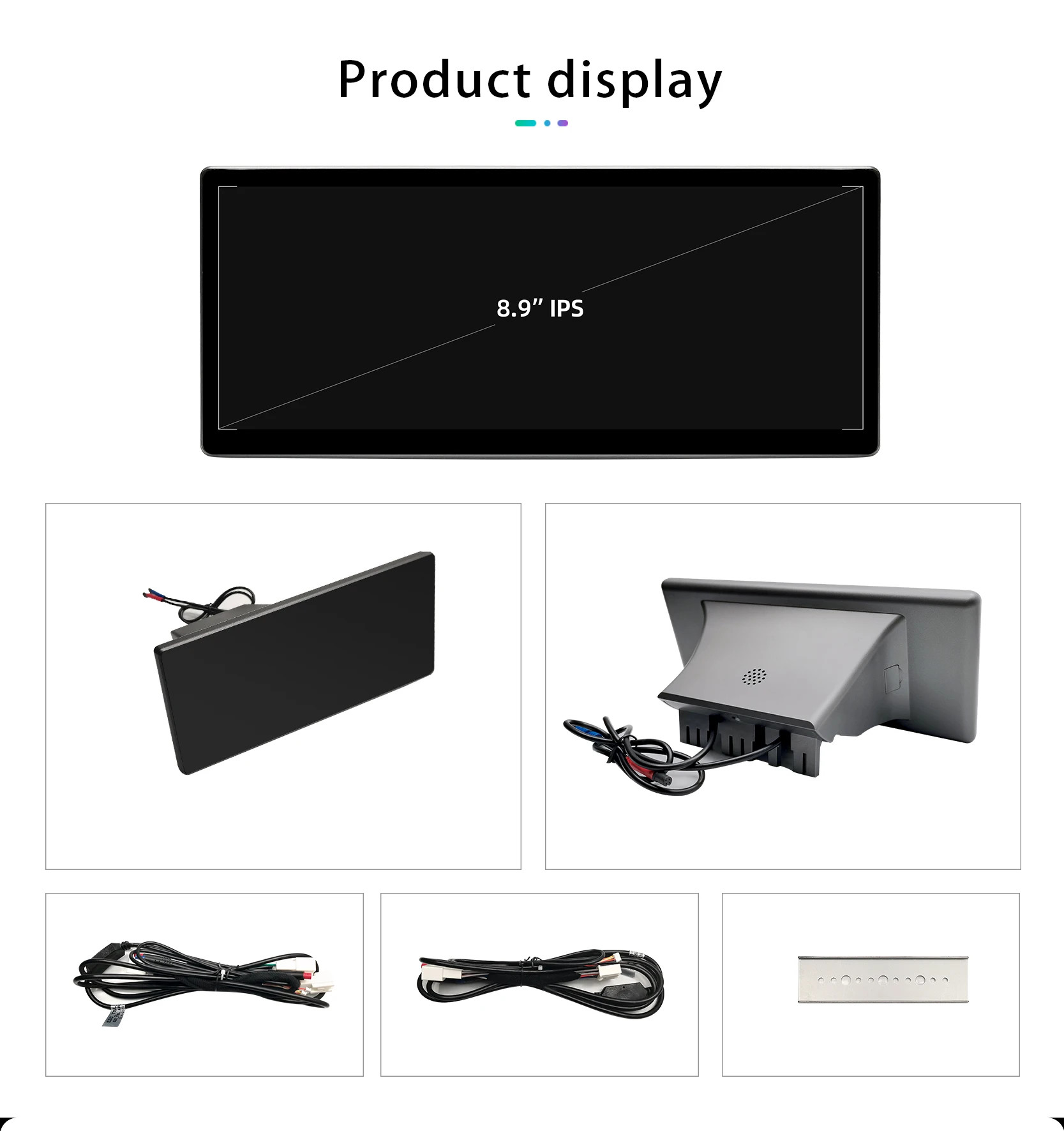 8.9 Inch Car Screen Carplay Car Audio System Car Stereo For Tesla Model Y / Tesla Model 3