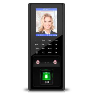 Buy cheap Standalone Face Recognition 1.5A Fingerprint Door Access Control product