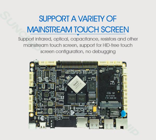 Quality Six Core RK3399 Industrial Embedded Motherboard I2C Interface Android 7.0 for sale
