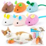 Plush Catnip Mouse Cat Toy for Interactive Indoor Cats Kitten Play Popular Style