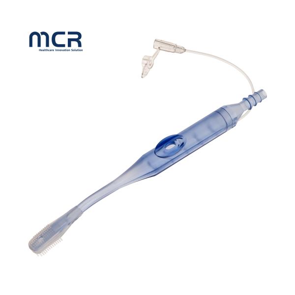 Quality Soft Silicone Head Suction Toothbrush System With Injection Port for sale