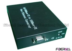 China 100M UART Fiber Media Converter With DB9 Port RS232 Asynchronous Optical Modem on sale