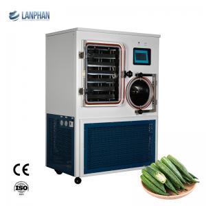 China Pilot Scale Commercial Food Vegetable Vacuum Freeze Dryer on sale