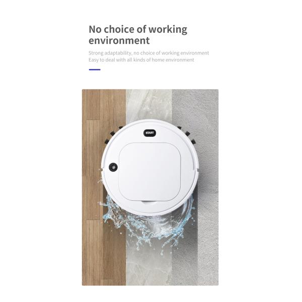 90Min 120m2 Robot Vacuum For Carpet Intelligent Home Appliances