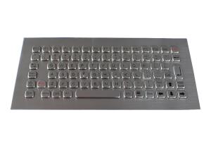 China IP65 Waterproof USB Panel Mount Keyboard Industrial Rugged Metal on sale