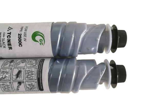 Quality MP2500C Ricoh Black Toner Cartridge Aficio MP2500LN / 2500SP 310g Powder for sale