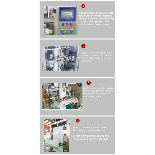 Seeds Grains Automatic Granule Packing Machine High Speed Packing Machine