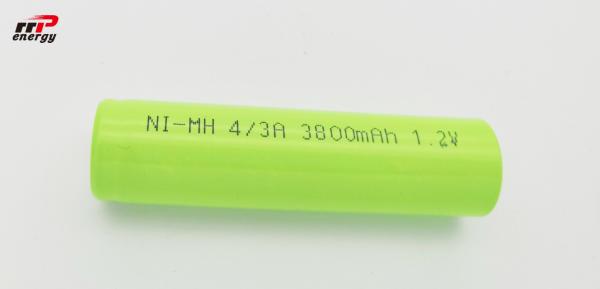 Quality 4/3A 3800mAh NIMH Rechargeable Batteriese 17670 NIMH 800 Cycles One Year Guarantee for sale