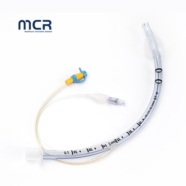 Quality Smooth Tip Flexible and Kink Resistant Nasal Suction Endotracheal Tube With PU Cuff for sale
