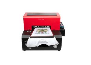 Buy cheap A4 size Flatbed Printer For T-Shirt Clothes PVC Card Printing With Ink product