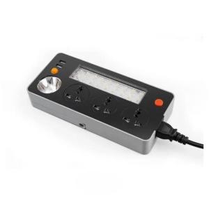 China 8000K Switch Usb Camping Plug Sockets Rechargeable Home Outdoor With Emergency Light on sale