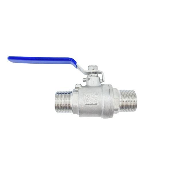 Quality Thread Connection Form 2PC Ball Valve made of CF8 Stainless Steel for DN8-DN50 Thread for sale