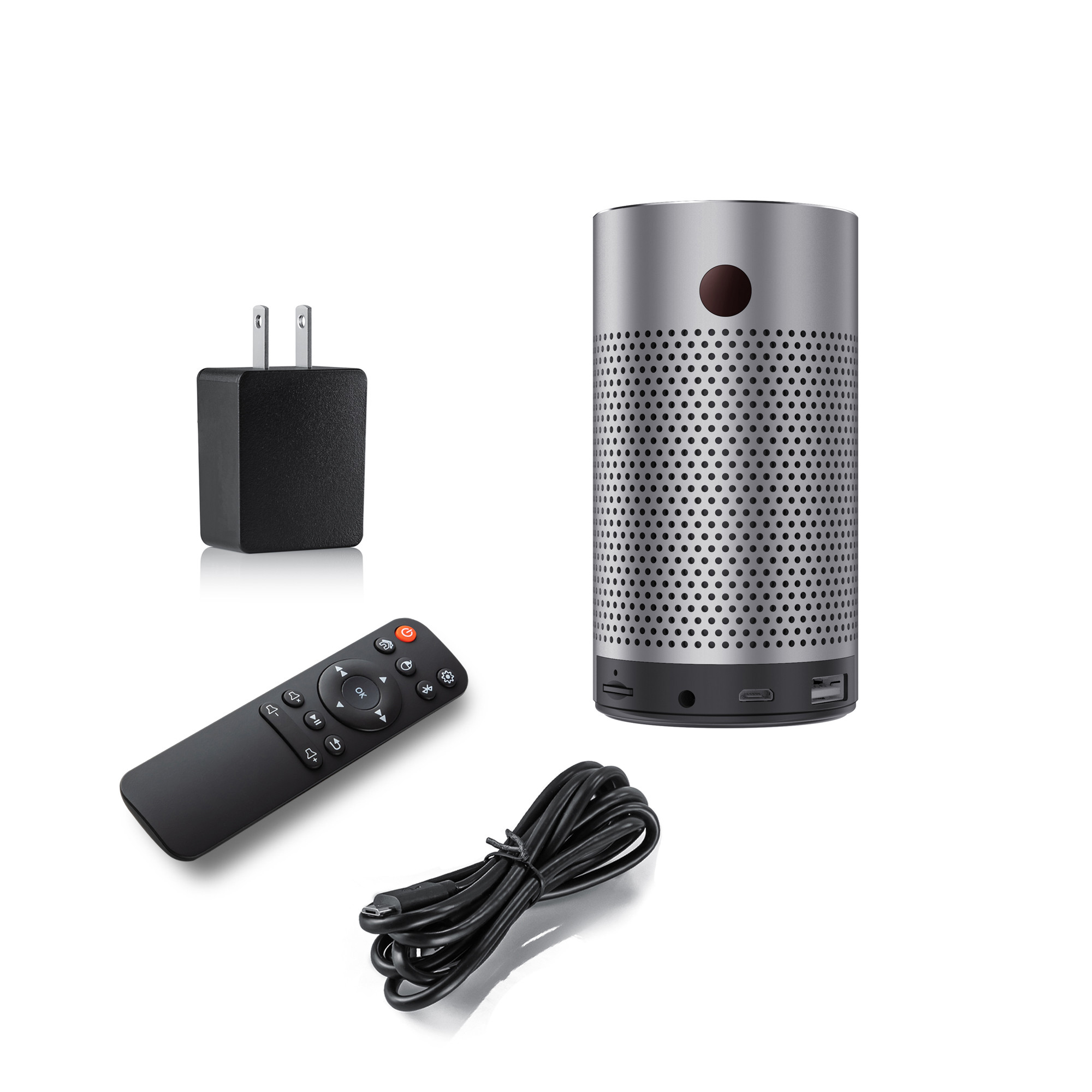 Android Battery Mini Pico Projector DLP 1080p Portable Video Projector