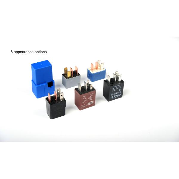 Gray Auto Electrical Relays , 5 Pin Universal 12 Volt Relay For American Buick1078690 225289 90080-87009 MA156700-0930