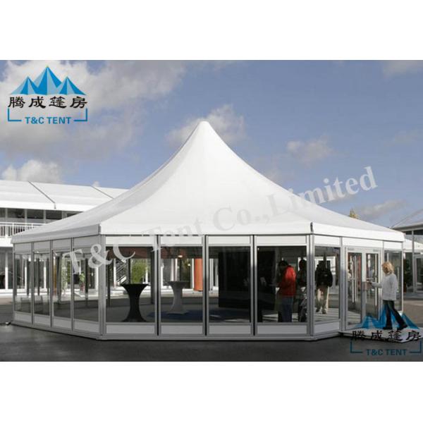 UV Protected Bell Tent Party Events , Modern Style Enclosed Party Tent