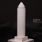 Aluminum Architectural Skyscrapercity Scale Models 3d Model Skyscraper 1/1000