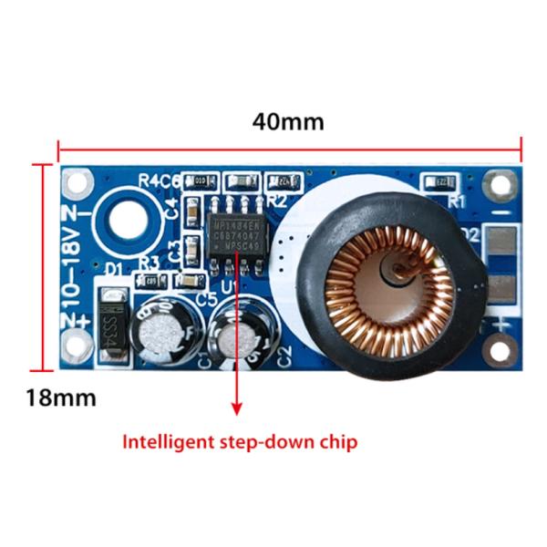 CA-1484 Dc To Dc Step Down Module PCB Circuit Board 10-18V MP1484