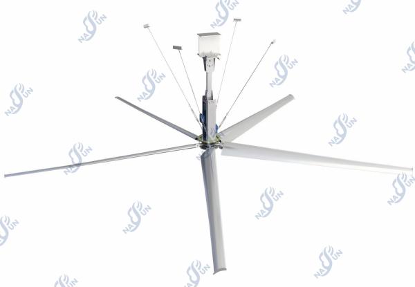 Quality 750w-1500w Industrial Overhead Fan HVLS High Volume Low Speed Ceiling Fan for sale