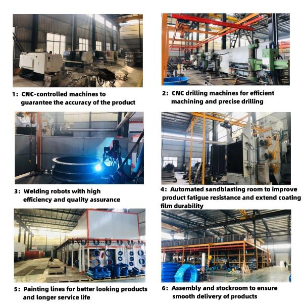 DN150 DN300 DN500 304 316l 300mm Stainless Steel Pipe Expansion Joint Flanged Rubber