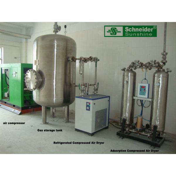 2.05~3.13 m³/min Rotary Screw Type Air Compressor 380V High Energy Efficient