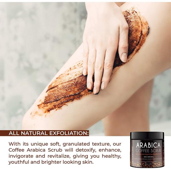 ODM 10oz Body Coffee Scrub Nourishing And Removes Dead Skin Cells