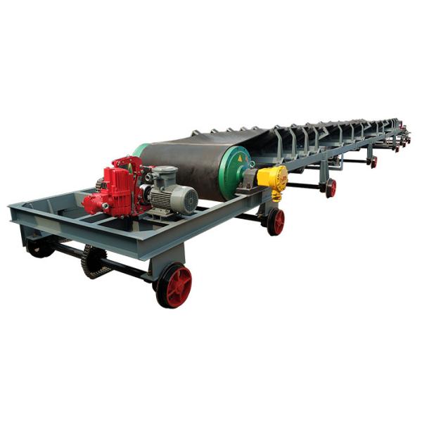 Caol 1200mm Width 14m Length Reversible Belt Conveyor Machine