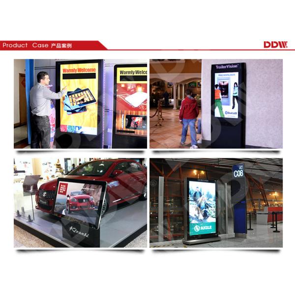 1920x1080 Resolution Interactive Digital Signage 46 Inch 350-700cd/m2 Luminance