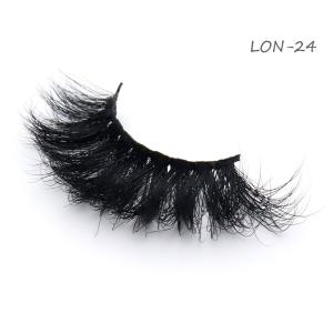 Buy cheap Full Strip Cruelty Free Eyelashes , Fluffy 18mm Mink Lashes product