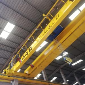 China 10T Workshop Double Girder Eot Crane , Travelling Bridge Crane With LED Load Displayer on sale