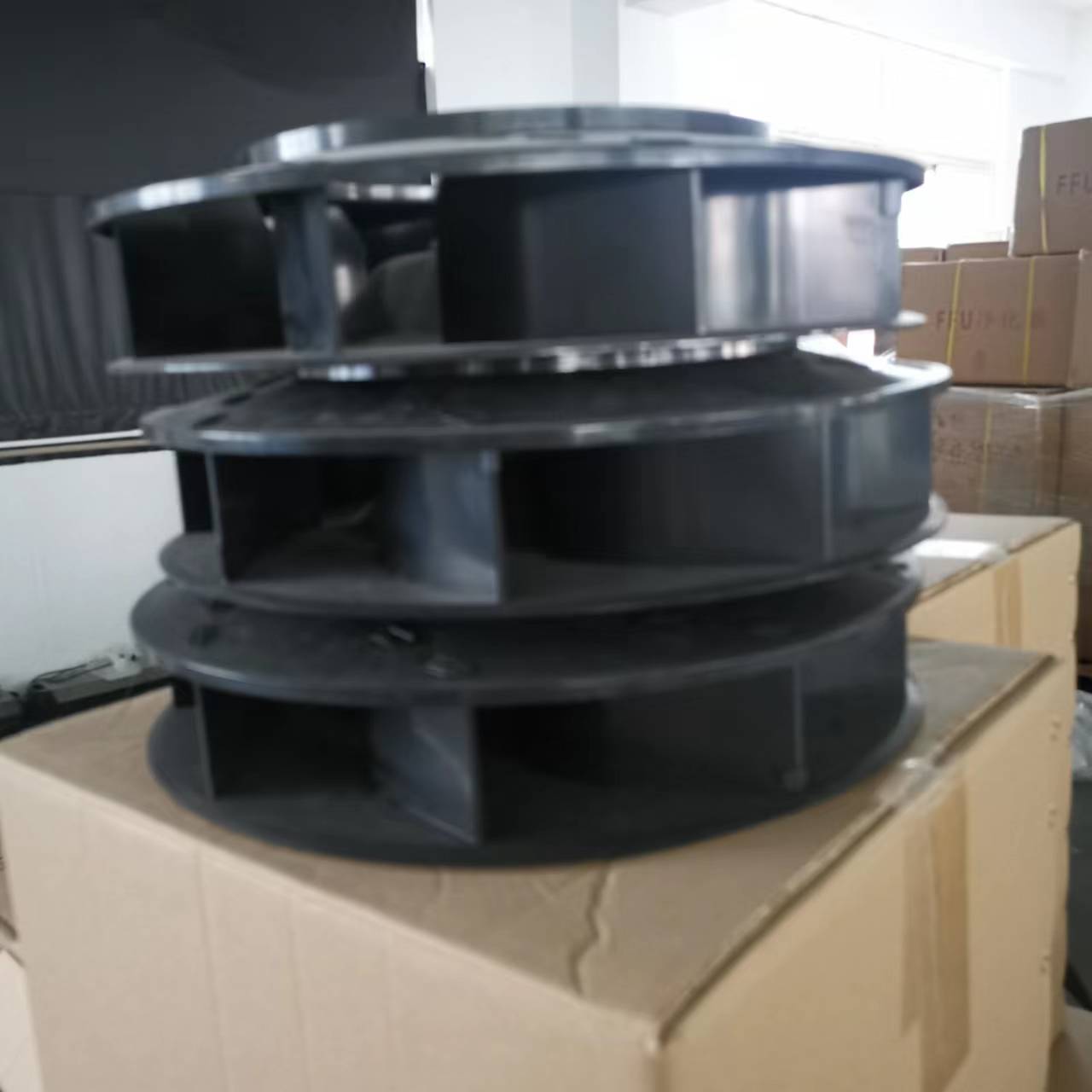 Safe Space-saving Low-pressure drop Precise airflow control ffu filter fan unit for clean room