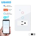 US Standard Type 118 WIFI 2 Gang Switch And Socket Combination