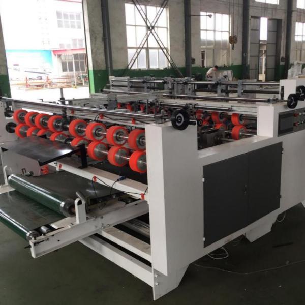 Quality 2800 Model Carton Folding Gluing Machine Highly Automated for sale