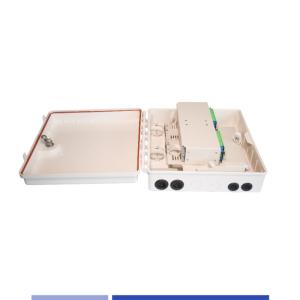 Loaded Fiber Splitter Distribution Box SC APC Simplex Adapter Optical Distribution Unit