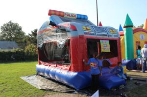 Buy cheap Inflatable Bouncer / INFLATABLE jump / inflatable police car bouncer product