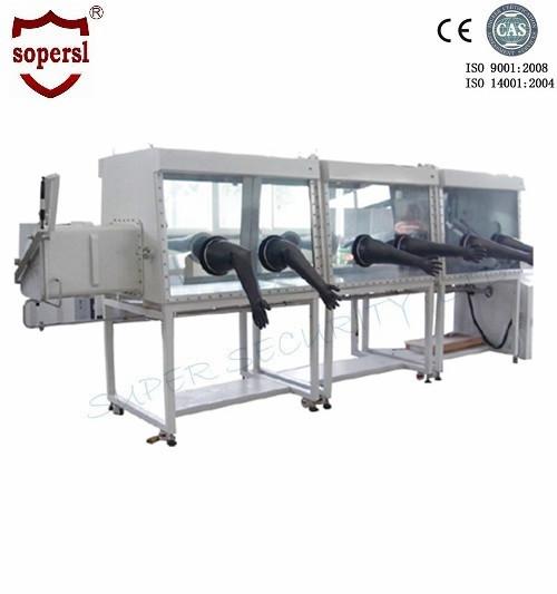 Quality Chemical Customize Glove Box with Gas Purification System for Lab usage for sale