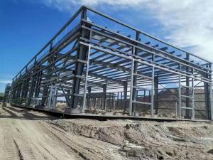 Buy cheap Rivets Connection Method Steel Structure Canopy With Customizable Steel Tile product