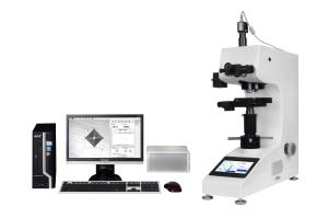China Touch Screen Semi Auto Vickers Hardness Tester Machine With Motorized X Y Table on sale