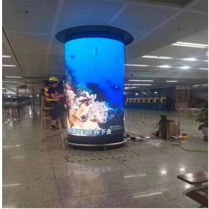 China TOPLED SMD soft led screen led wall p4 indoor large flexible curved led screens on sale