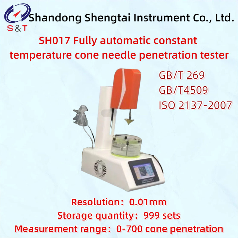Fully Automatic Constant Temperature Cone Needle Penetration Tester ISO 2137-2007