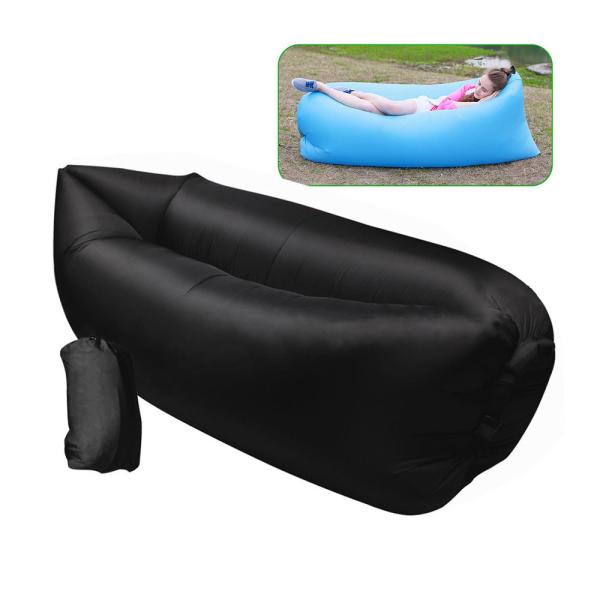 Quality lightweight inflatable Customerized logo lamzac hangout fast inflatable sofa air for sale