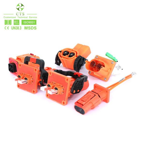 Quality High Voltage Connector 45A Socket New Energy Eehicles Waterproof EV HVIL Battery Connectors for sale