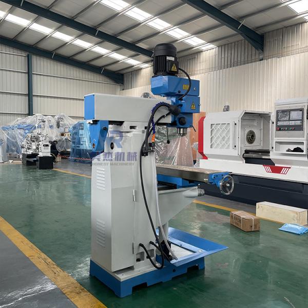 Quality Automated Geared Head Tabletop Vertical Mill Machine For Drilling High Precision for sale
