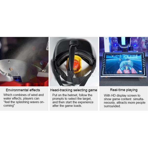 Amusement Park 9D VR Race Car Simulator Games Machine