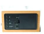 LED wood clock with voice control and touch function