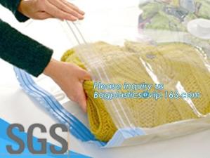 China bedding with suction valve, Vacuum Bags Storage For Clothes With Pump, vacuum compressed bags, bagplastics, bagease on sale