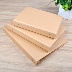 Buy cheap Craft paper file folder with ring binded A6,A5,A4 size available product