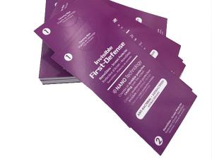 Matt Art Paper Flyer Printing Both Sides Glossy Varnish Printed Cards