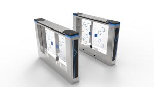 304 Stainless Steel Qr Code Turnstile Gate Acess Control System
